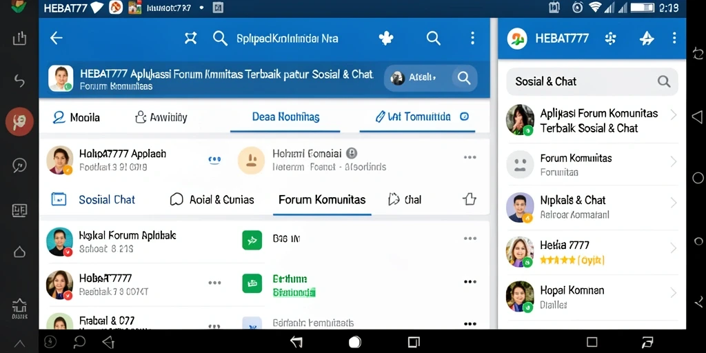 Tampilan antarmuka HEBAT777 yang user-friendly dan interaktif.